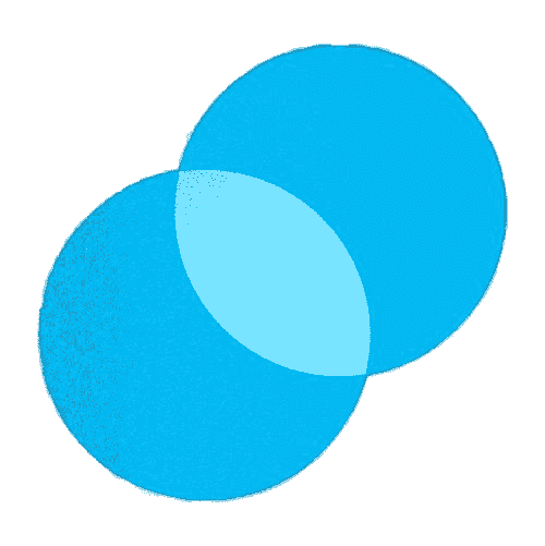 Abstract green blurred shape